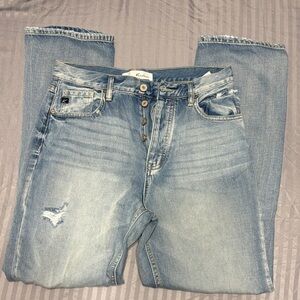 KanCan Light Blue Straight Leg Jeans